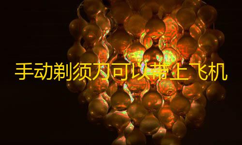 第五人格透视辅助器fang的最新版手动剃须刀可以带上飞机吗